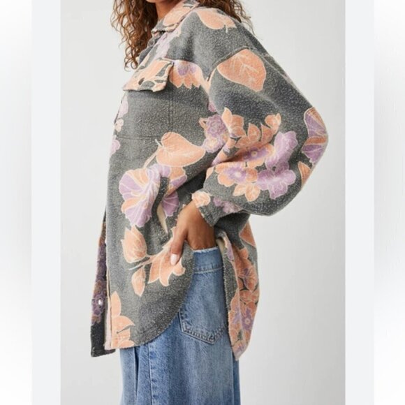 Free People Printed Ruby Jacket - Picture 6 of 12